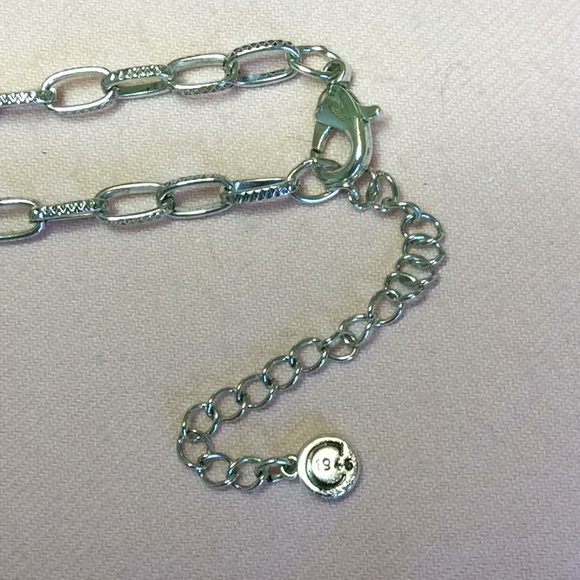 FINAL SALE PRICE Silver & Red Statement Necklace + Earrings - Picture 4 of 7